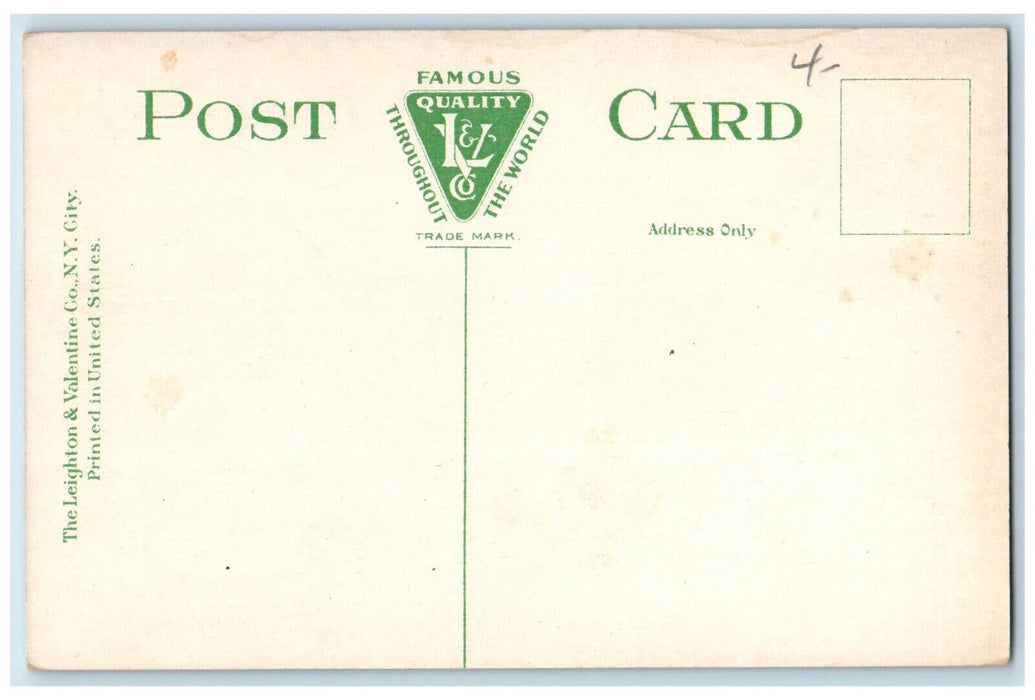 c1910 Red Top Harvard Training Quarters Gales Ferry Connecticut CT Postcard