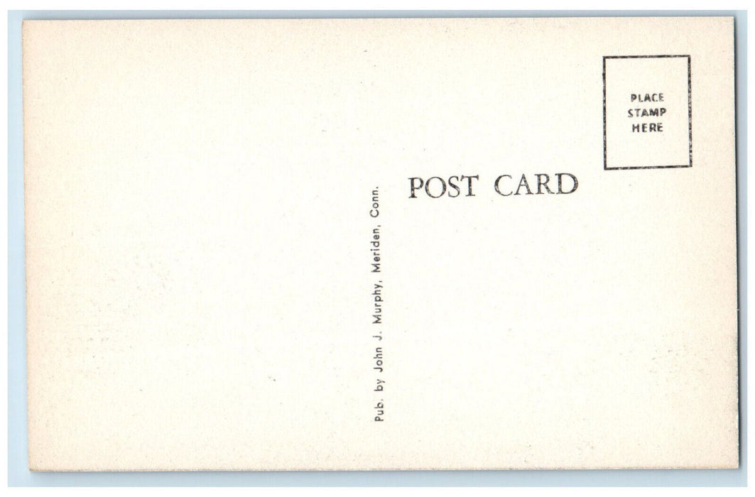 c1940's Nathan Hale School House Joseph Spencer Monument East Haddam CT Postcard