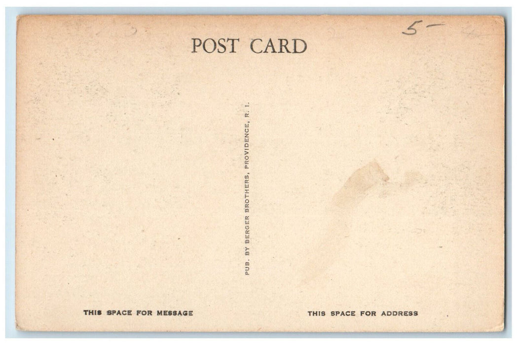 c1940's Killingly High School Danielson Connecticut CT Vintage Postcard