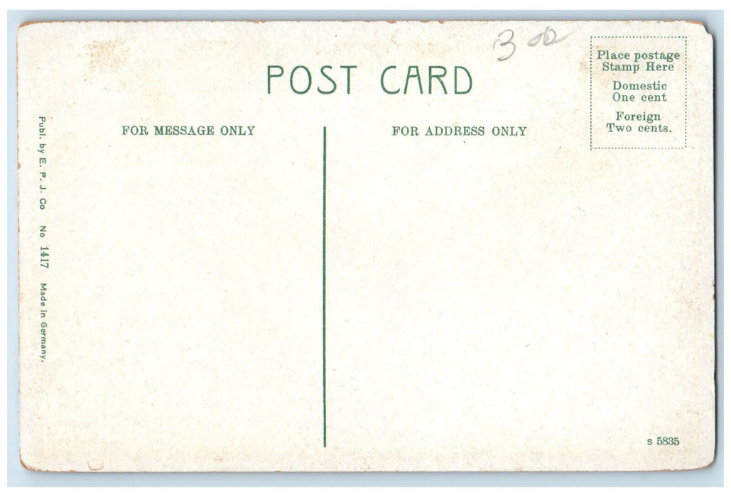 c1910 St. Pauls P.E. Church New Haven Connecticut CT Antique Unposted Postcard
