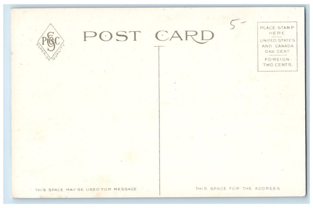c1910 Sheffield Scientific School Yale University New Haven CT Antique Postcard