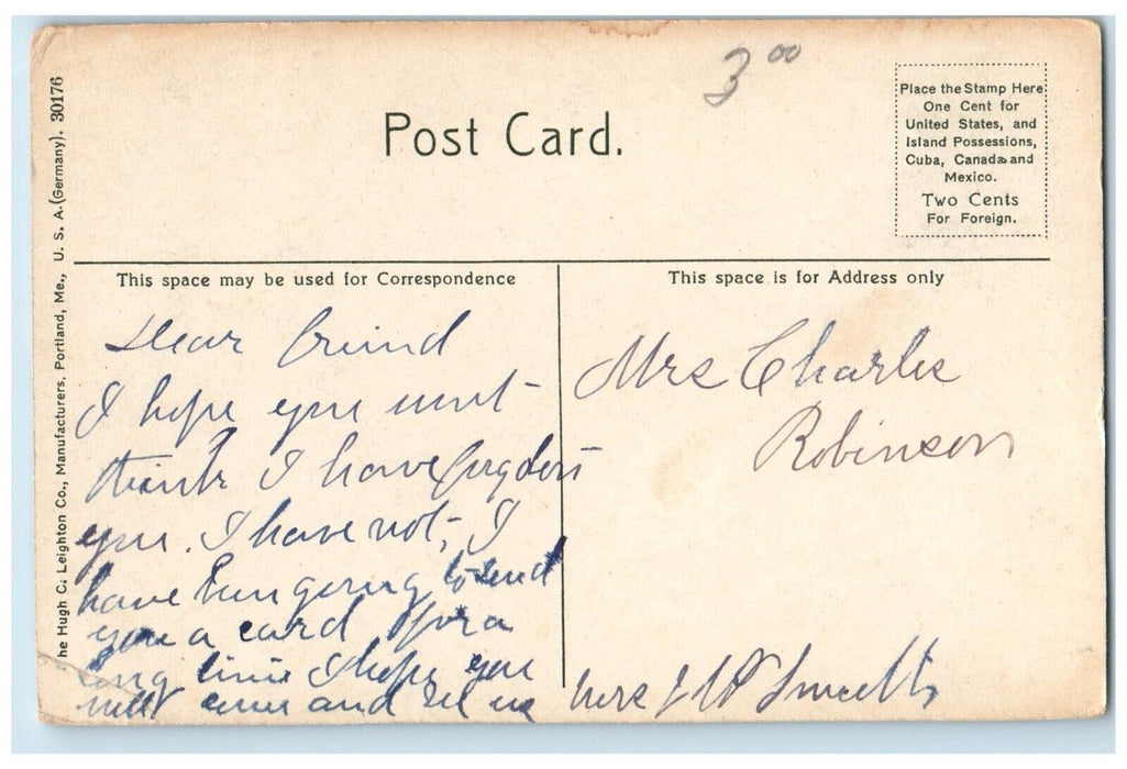 c1910 Jubilee Yacht Club Pier Beverly Massachusetts MA Vintage Antique Postcard