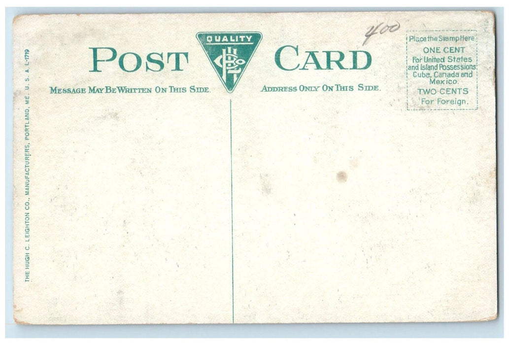 c1910 United Shoe Machine Co Plant General View Beverly Massachusetts Postcard