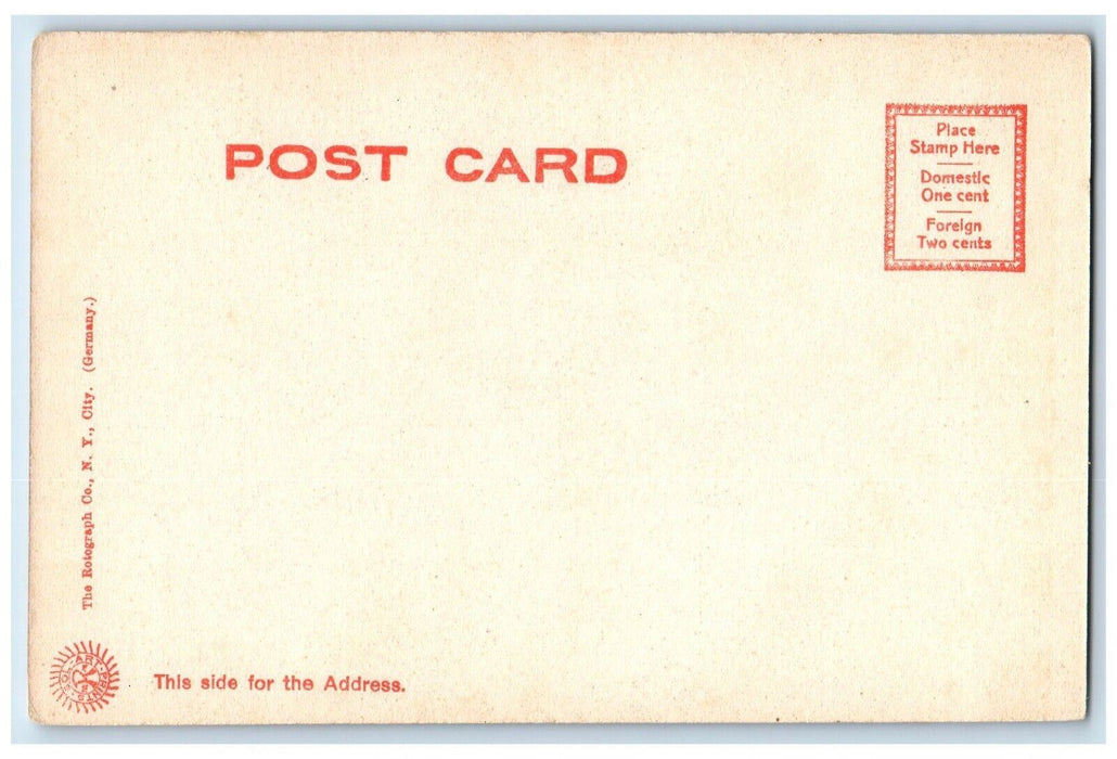 c1905 Congregational Church Stonington Connecticut CT Vintage Antique Postcard