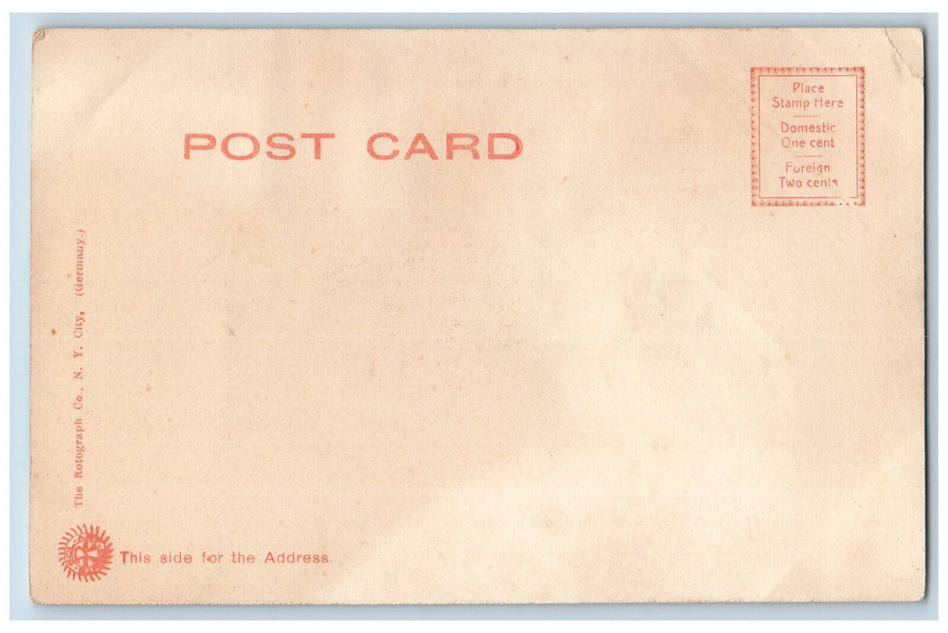 c1905 Ship Harbor View New London Connecticut CT Antique Unposted Postcard