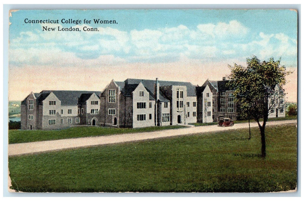 c1910 Connecticut College for Women New Haven Connecticut CT Antique Postcard
