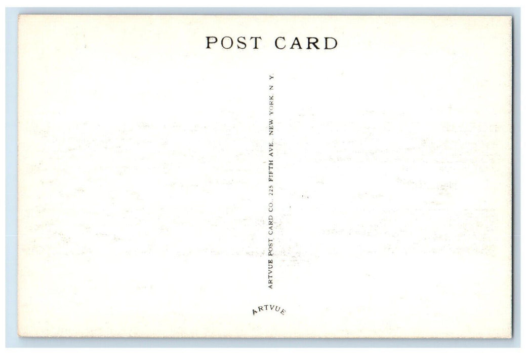 c1940 Congregational Church Simsbury Connecticut Vintage Antique Artvue Postcard