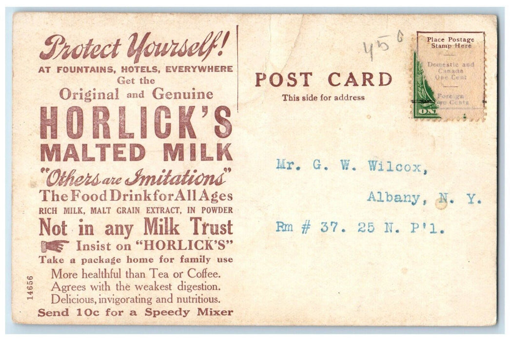 The Plant Of Horlick's Malted Milk Company Racine Wisconsin WI Vintage Postcard