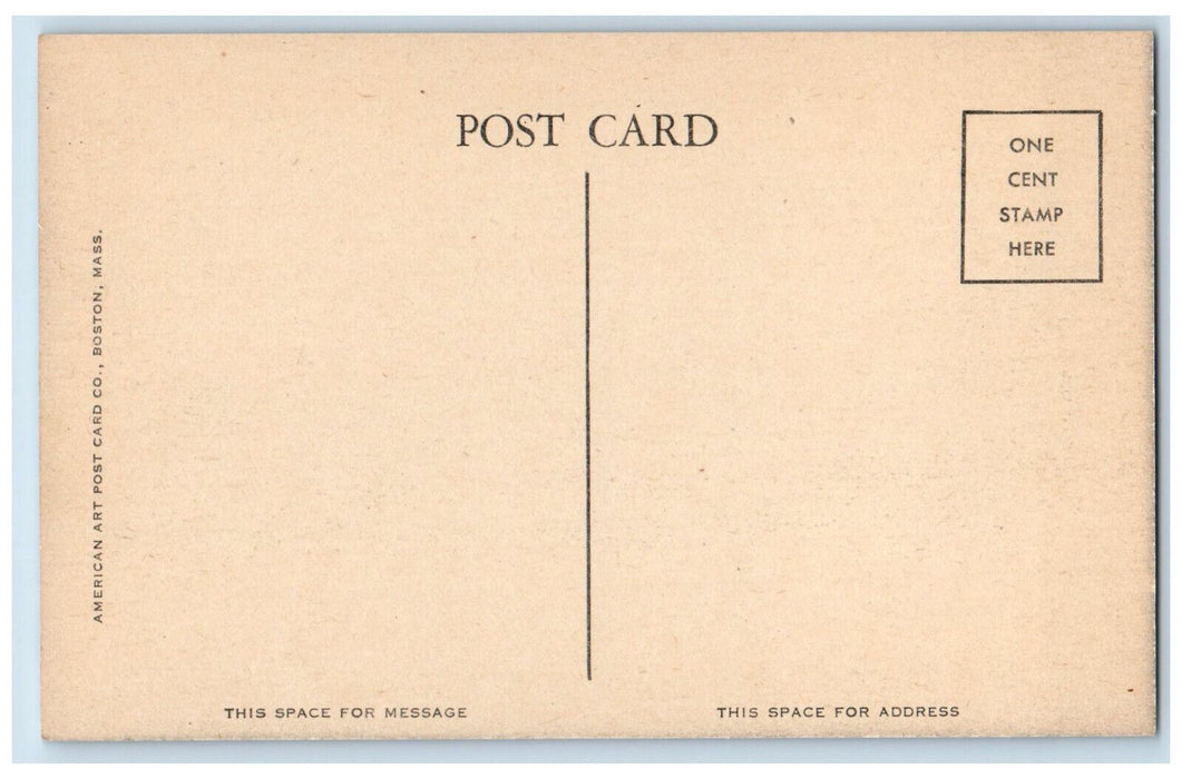 c1950's Plimpton Hall Tilton Junior College Tilton New Hampshire NH Postcard