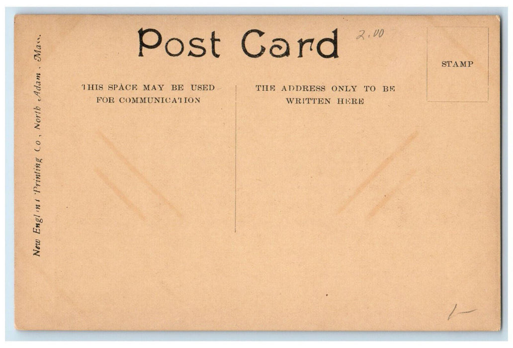 c1910 Holyoke Public Library Holyoke Massachusetts MA Unposted Postcard