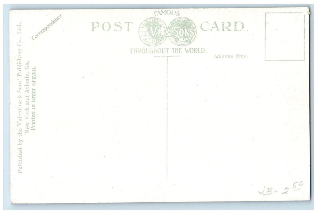 c1910 The Trail in Front of the Beach Club Palm Beach Florida FL Postcard
