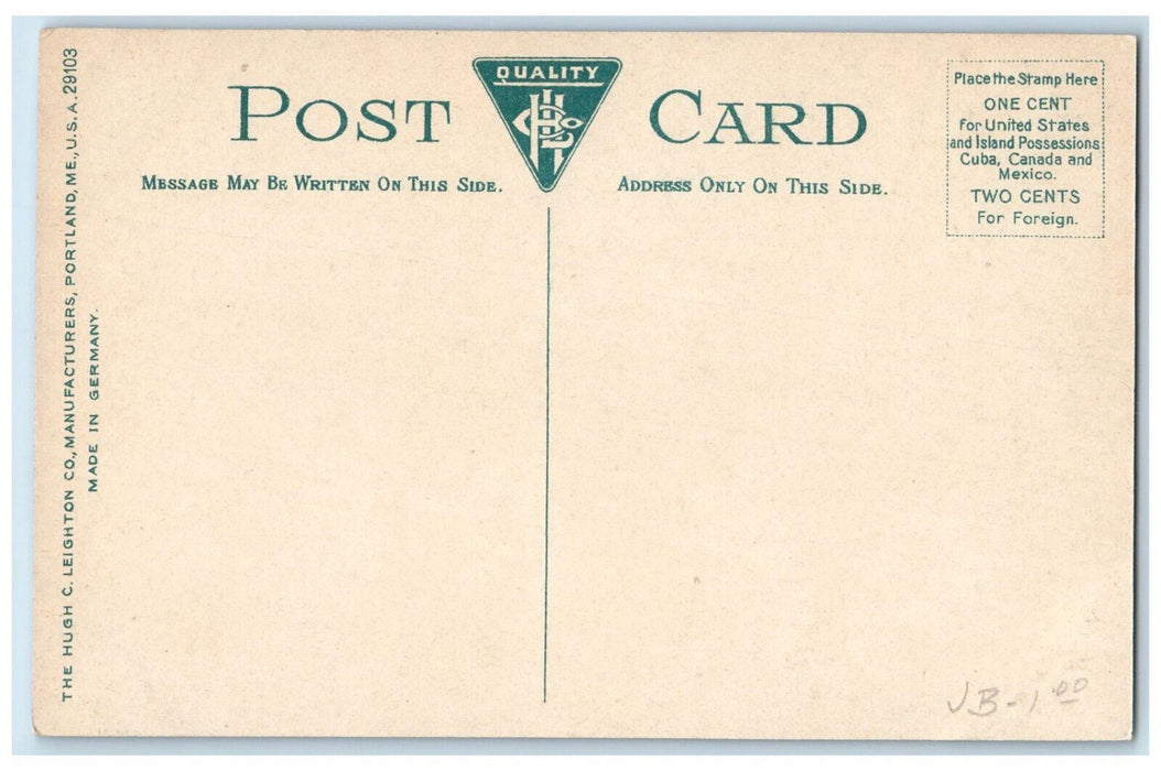 c1910 Hotel Hibiscus Palm Beach Florida FL Antique Unposted Postcard