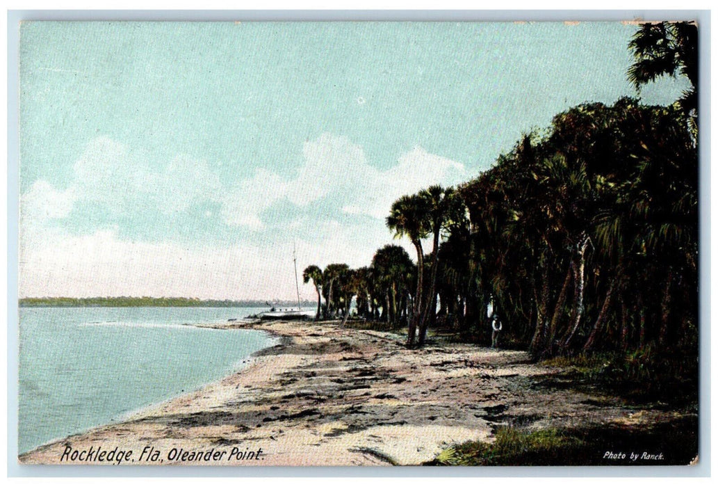c1910 Sea View Oleander Point Rockledge Florida FL Unposted Antique Postcard