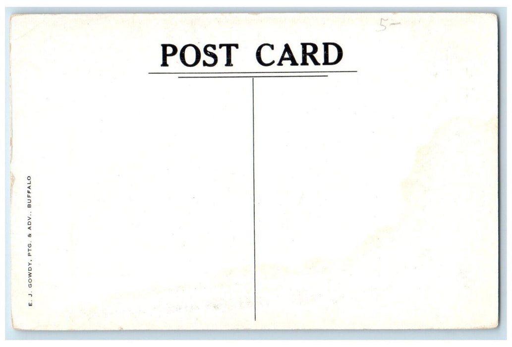 c1910's Catholic Church Rectory And School Strykersville New York NY Postcard