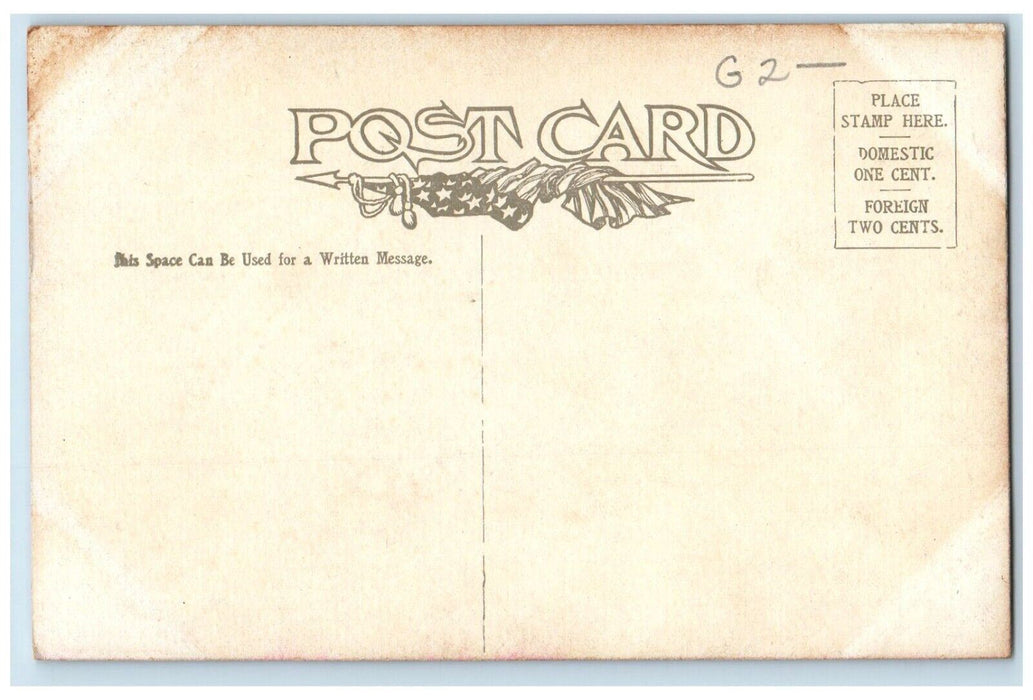 Picturesque Phantom Mountain Railroad Train Scene Canon Colorado CO Postcard