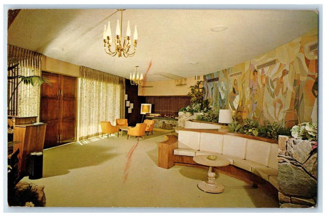 c1970's Interior Carefree International Restaurant Arizona AZ Chrome Postcard