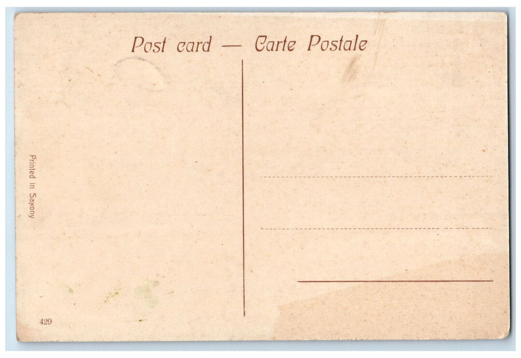 c1910 The Hooseinabad Emambara Lucknow India Unposted Antique Postcard