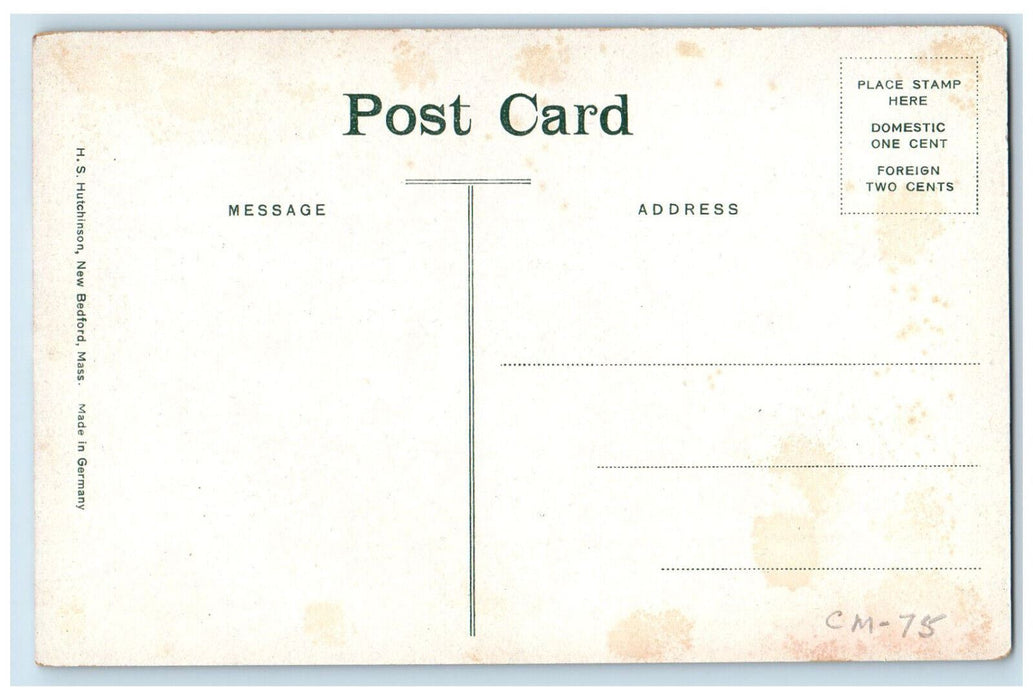 c1910 Unitarian Memorial Church Buildings Fairhaven Massachusetts MA Postcard