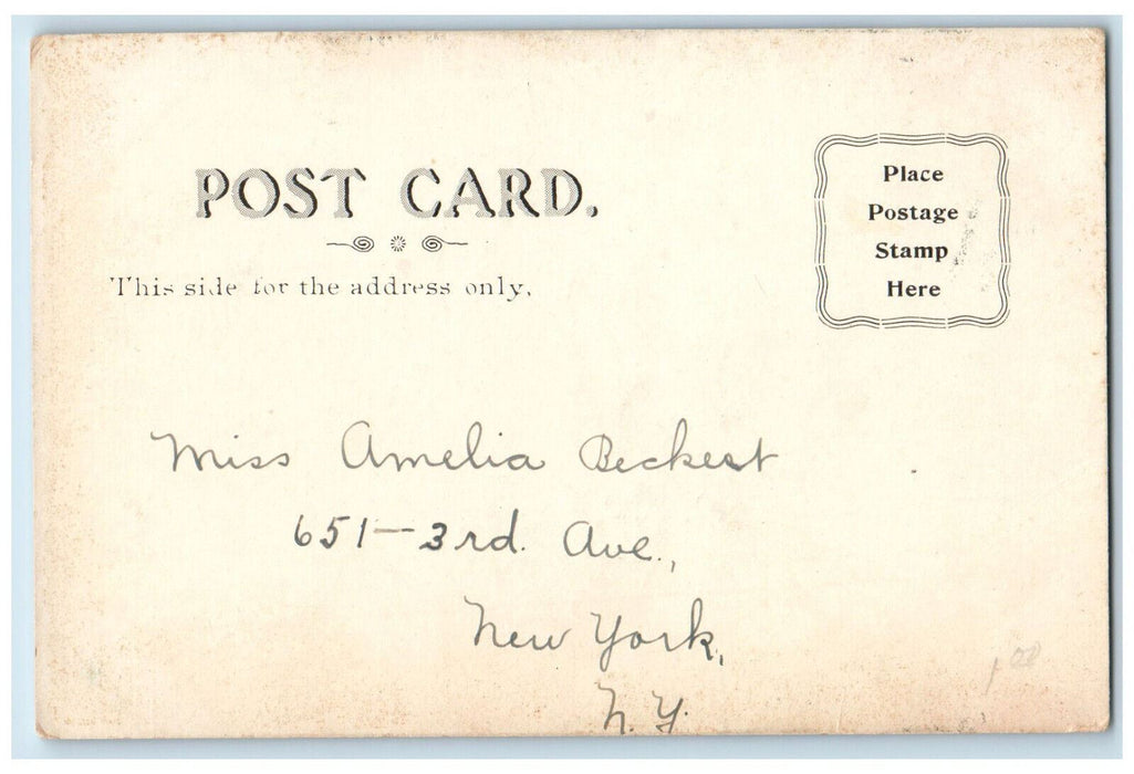 c1905 Water Works Tower Fall River Massachusetts MA Antique Postcard