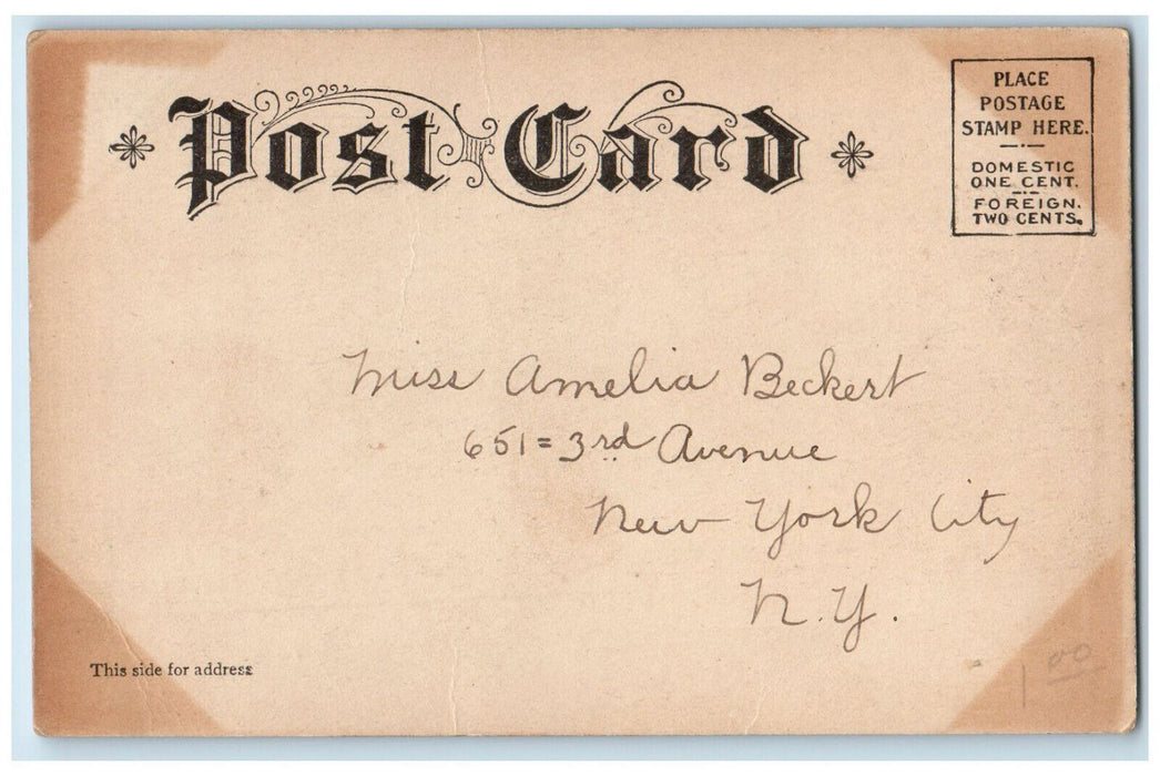 c1905 Bridge Between Fairhaven and New Bedford Massachusetts MA Antique Postcard