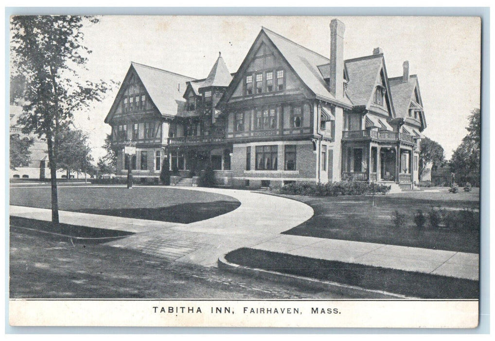 c1940's Tabitha Inn Fairhaven Massachusetts MA Unposted Vintage Postcard
