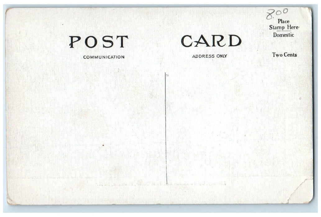 c1910's Library Opera House And Post Office Franklin New Hampshire NH Postcard