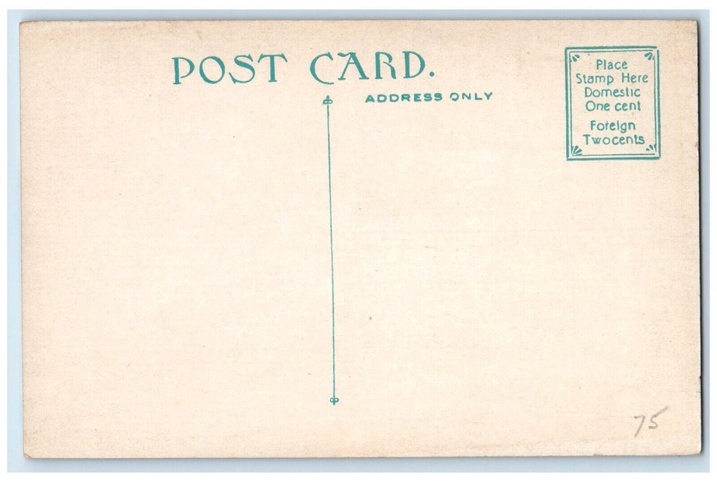 c1910 Park Avenue Universalist Church Herkimer New York NY Unposted Postcard