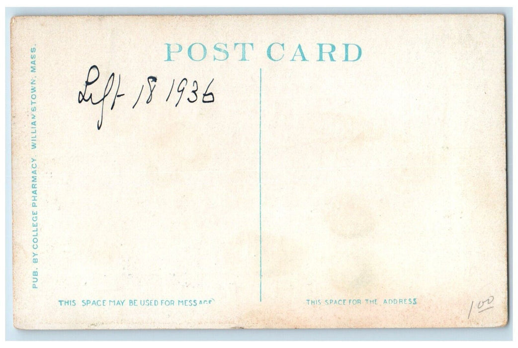 c1936 Greylock Hotel Annex Williamstown Massachusetts Vintage Antique Postcard
