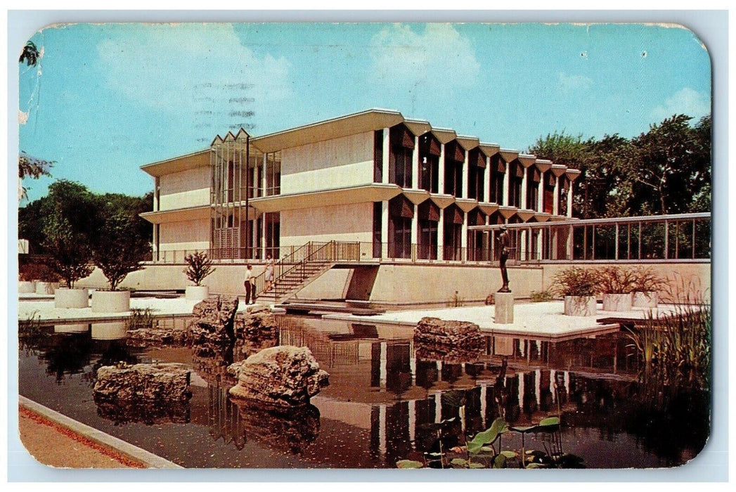 1962 Wayne State University McGregor Memorial Center Detroit  Michigan Postcard
