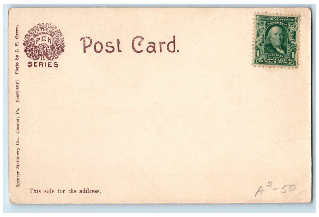c1905 Pennsylvania Military College Front View Chester Pennsylvania PCK Postcard