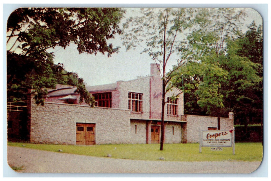 c1950's The Home of Cooper's Winery Put-in-Bay Ohio OH Vintage Postcard