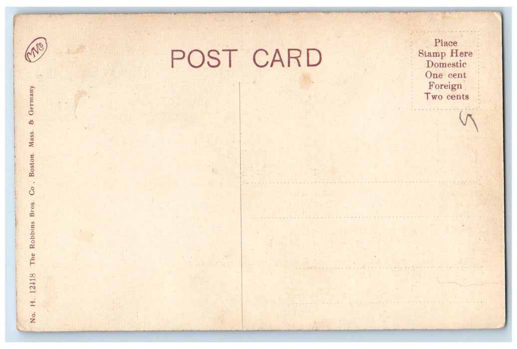 c1910 Williston Hall Amherst College Amherst Massachusetts MA Unposted Postcard