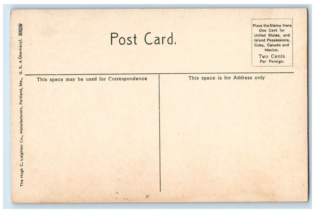 c1910 Communion Service Plate Cup Old Rocky Hill Church Amesbury MA Postcard