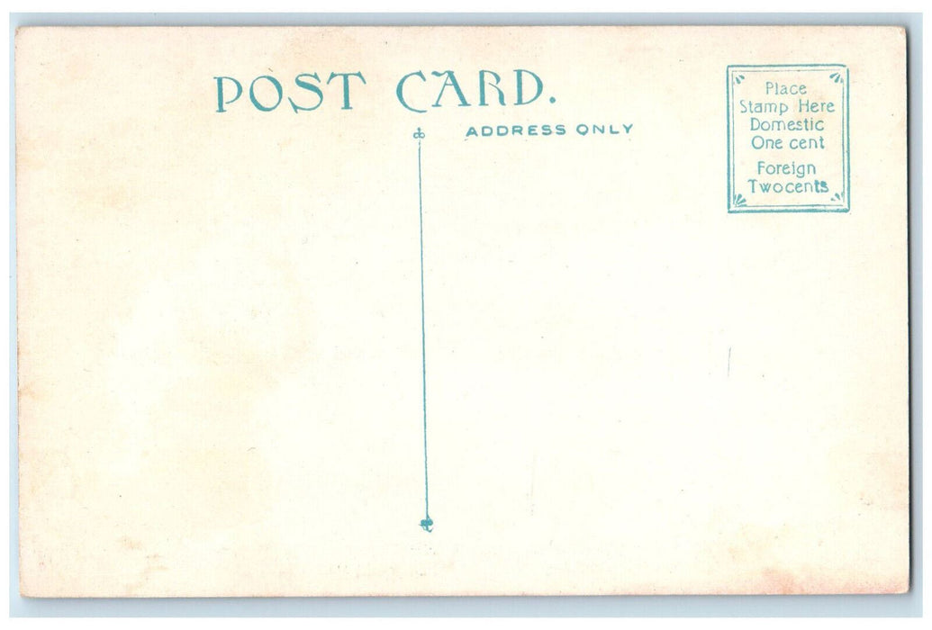 c1910 Rocky Hill Church Entrance Amesbury Massachusetts MA Antique Postcard