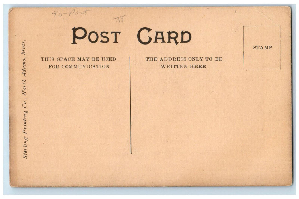 c1910 Hopkins Hall Williams College Williamstown Massachusetts MA Postcard