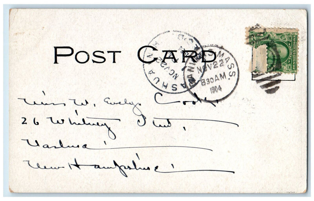 1904 The Col. Jeremiah Page House Danvers Massachusetts MA Antique Postcard