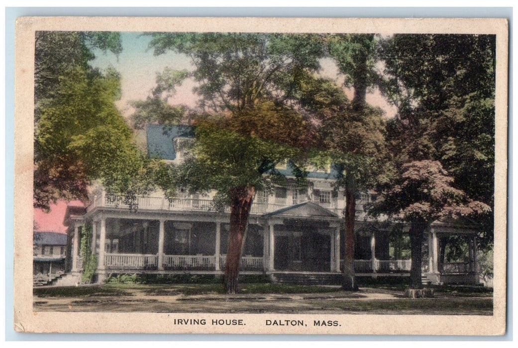 c1930's Irving House Dalton Massachusetts MA Unposted Vintage Postcard