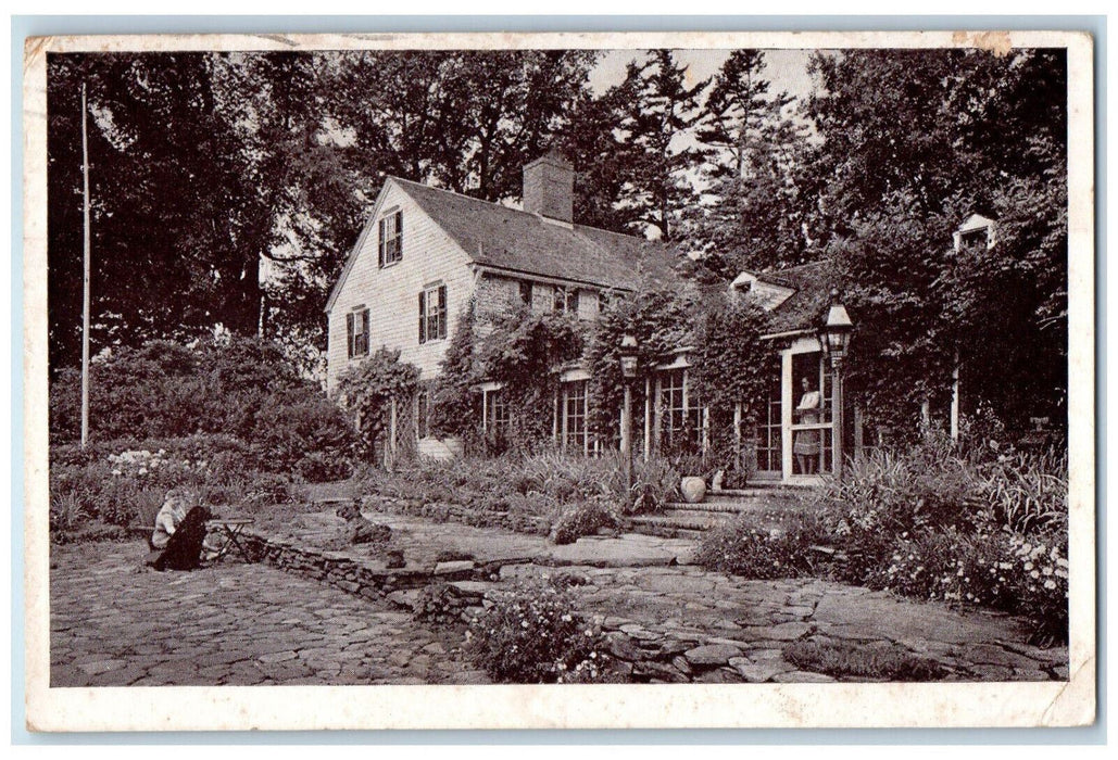 1947 The Whale Inn Goshen Massachusetts MA Vintage Posted Postcard