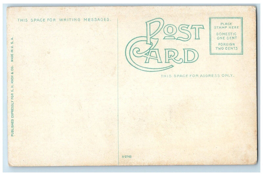 1910 Westport High School Exterior Kansas City Missouri Vintage Antique Postcard