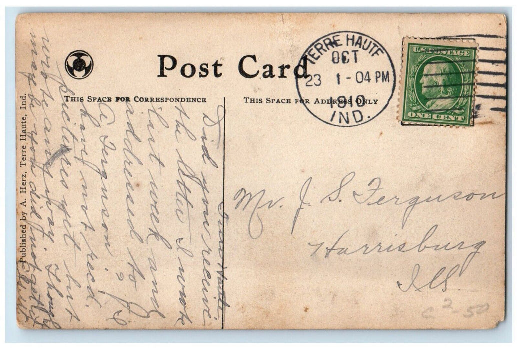 1910 Chapel St. Marys Of The Woods Exterior View Terre Haute Indiana IN Postcard
