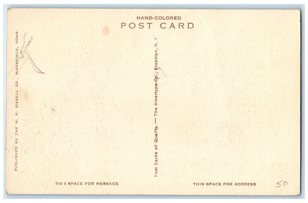 Windover Residence Of Mrs. J. A, Mitchell Ridgefield Connecticut CT Postcard