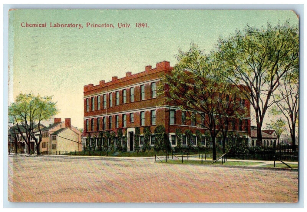 1951 Chemical Laboratory Building Princeton University New Jersey NJ Postcard