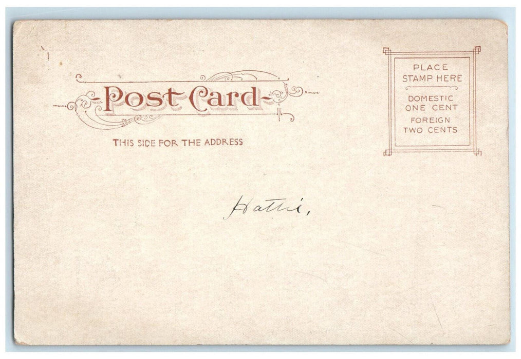 c1905 Post Office Syracuse New York NY Souvenir Post Card Co. Postcard