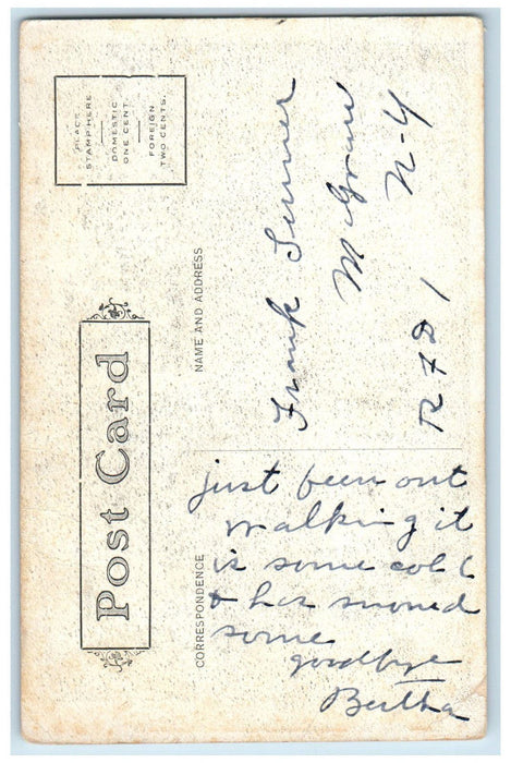 c1920's Buildings of University Block Syracuse New York NY Posted Postcard