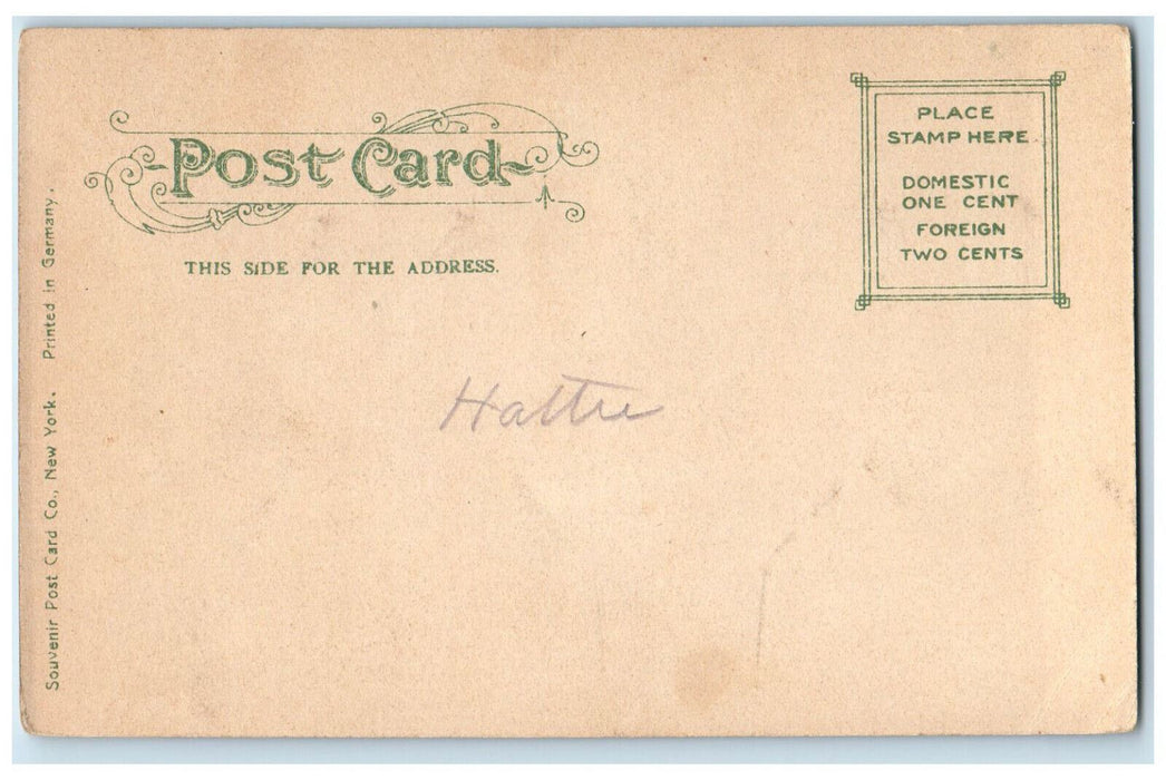 c1905 Hall of Languages Syracuse University New York NY Antique Posted Postcard
