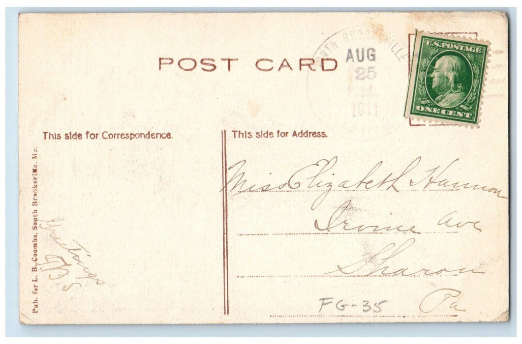1912 Park Hotel Building Exterior Scene Hot Spring Arkansas AK Antique Postcard
