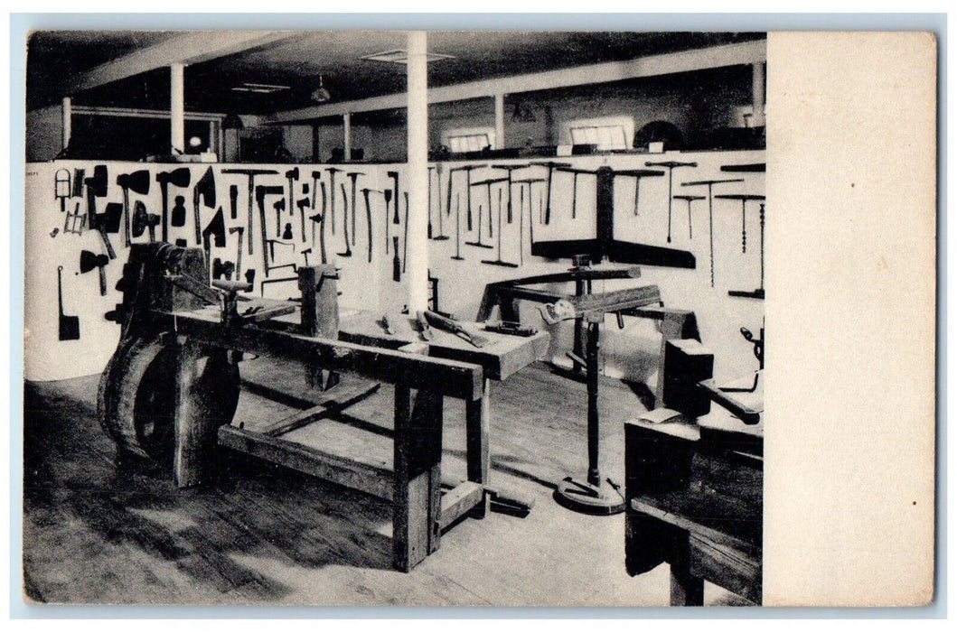 c1930's The Farmer's Musuem Carpenter Shop Cooperstown New York NY Postcard