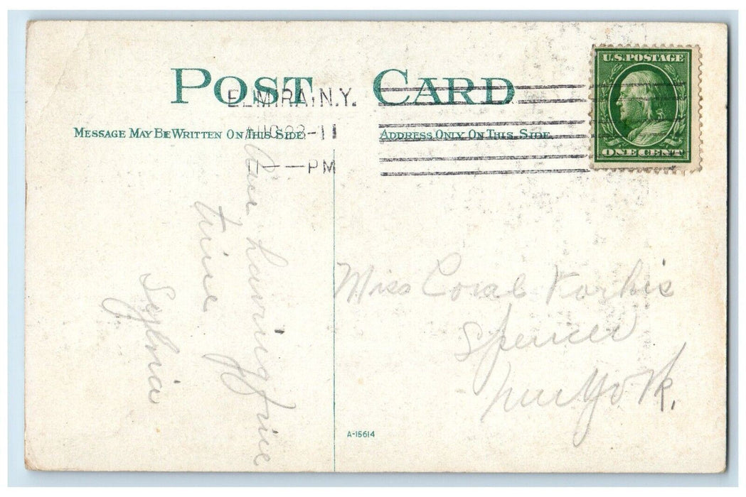 1911 Mark Twains Summer Home Quarry Farm Exterior Elmira New York NY Postcard
