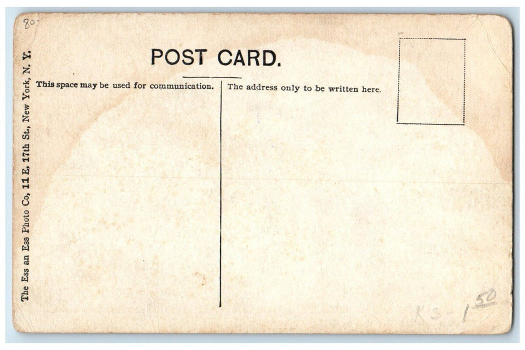 c1910's Central Avenue Street View Lawrence Long Island New York NY Postcard