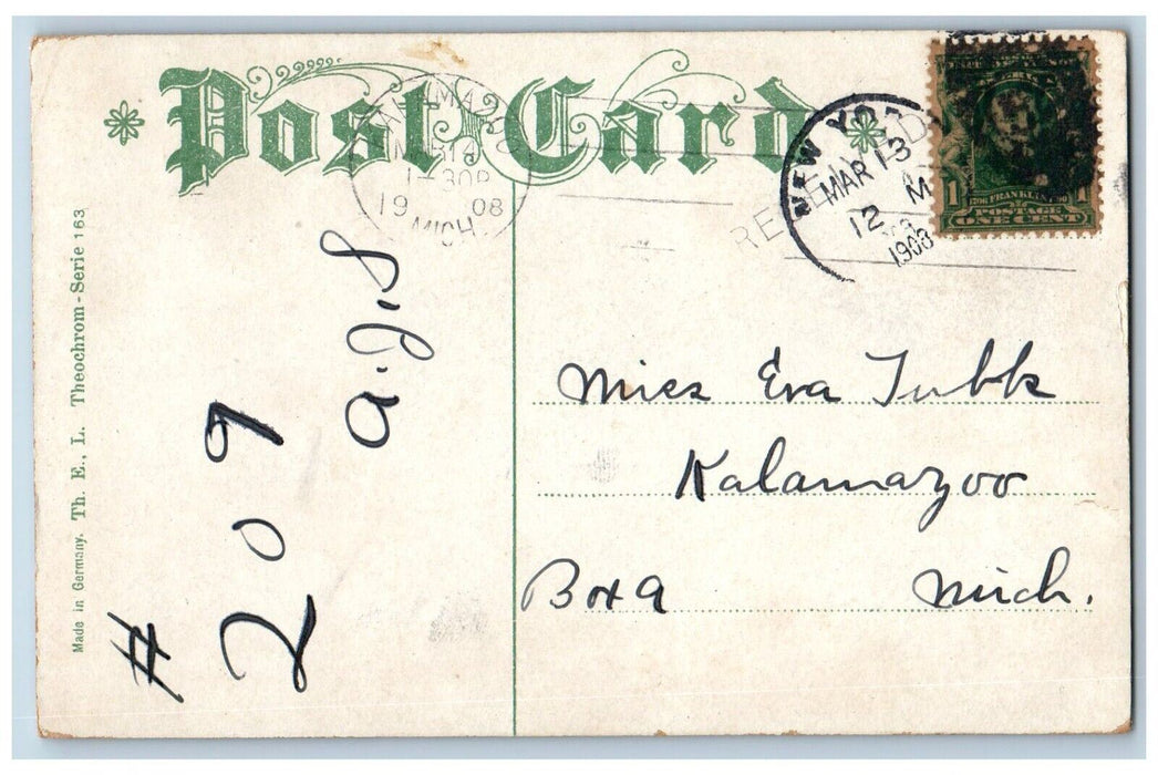 1908 City Investing Building Broadway And Cortland St. New York NY Postcard
